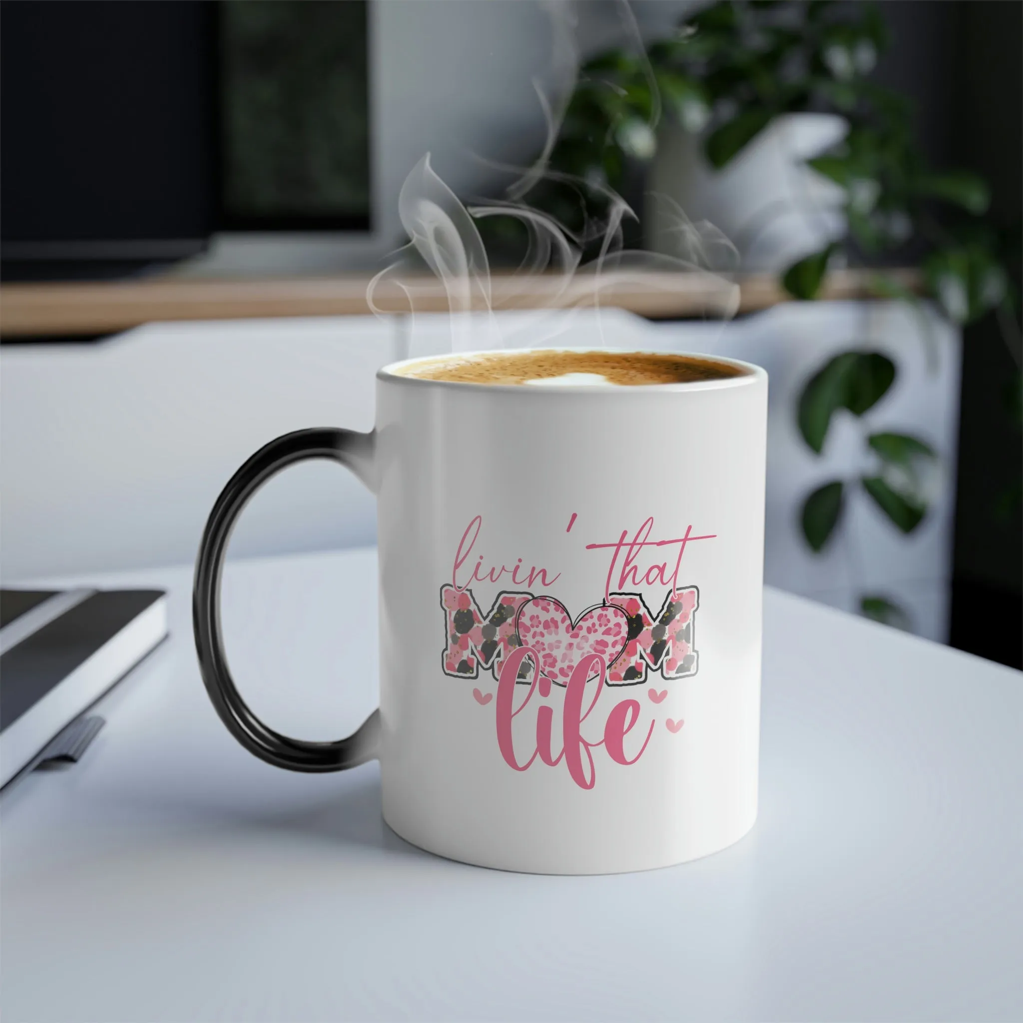 Livin' that Mom life 11oz Color Morphing Mug