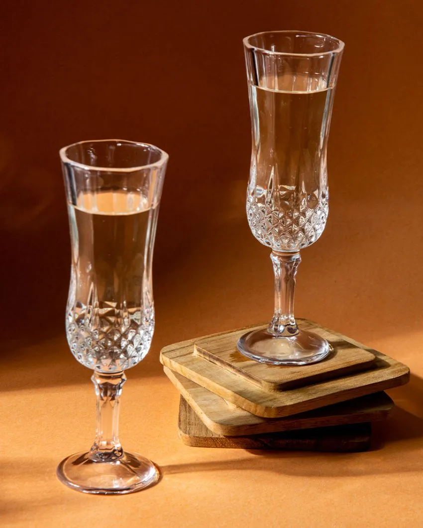 Luxurious Asher Wine & Champagne Glasses | Set of 4