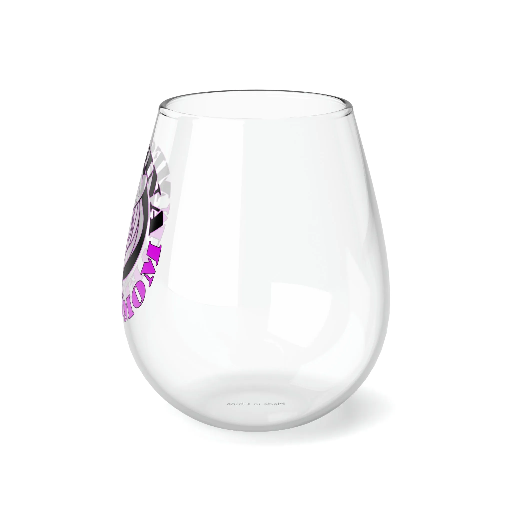 MAFIA MOM CAPO Jennifer Messina Stemless Wine Glass 11.75oz