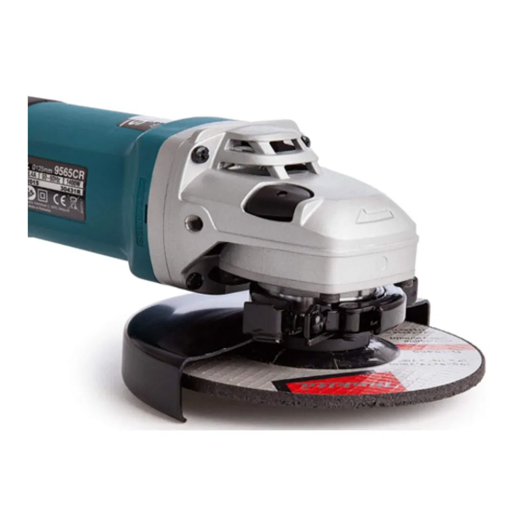 Makita 125mm (5") SJS Angle Grinder 1400W 12000rpm 9565CR