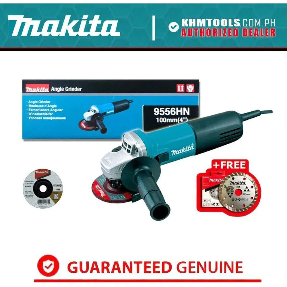 Makita 9556HN Angle Grinder 4" 840W