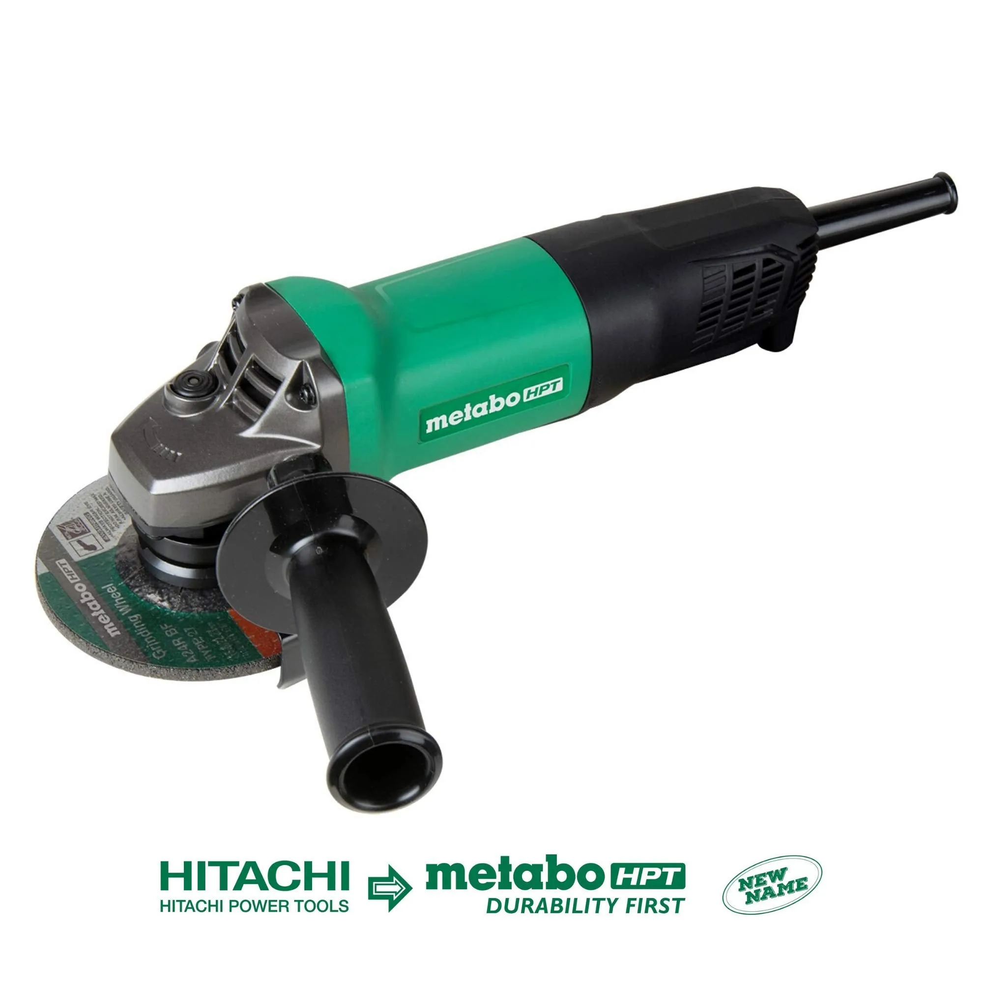 Metabo HPT Paddle Switch Grinder 4-1/2 In. 7.9 Amp