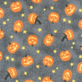 Midnight Haunt - Jack-O-Lantern Granite Yardage