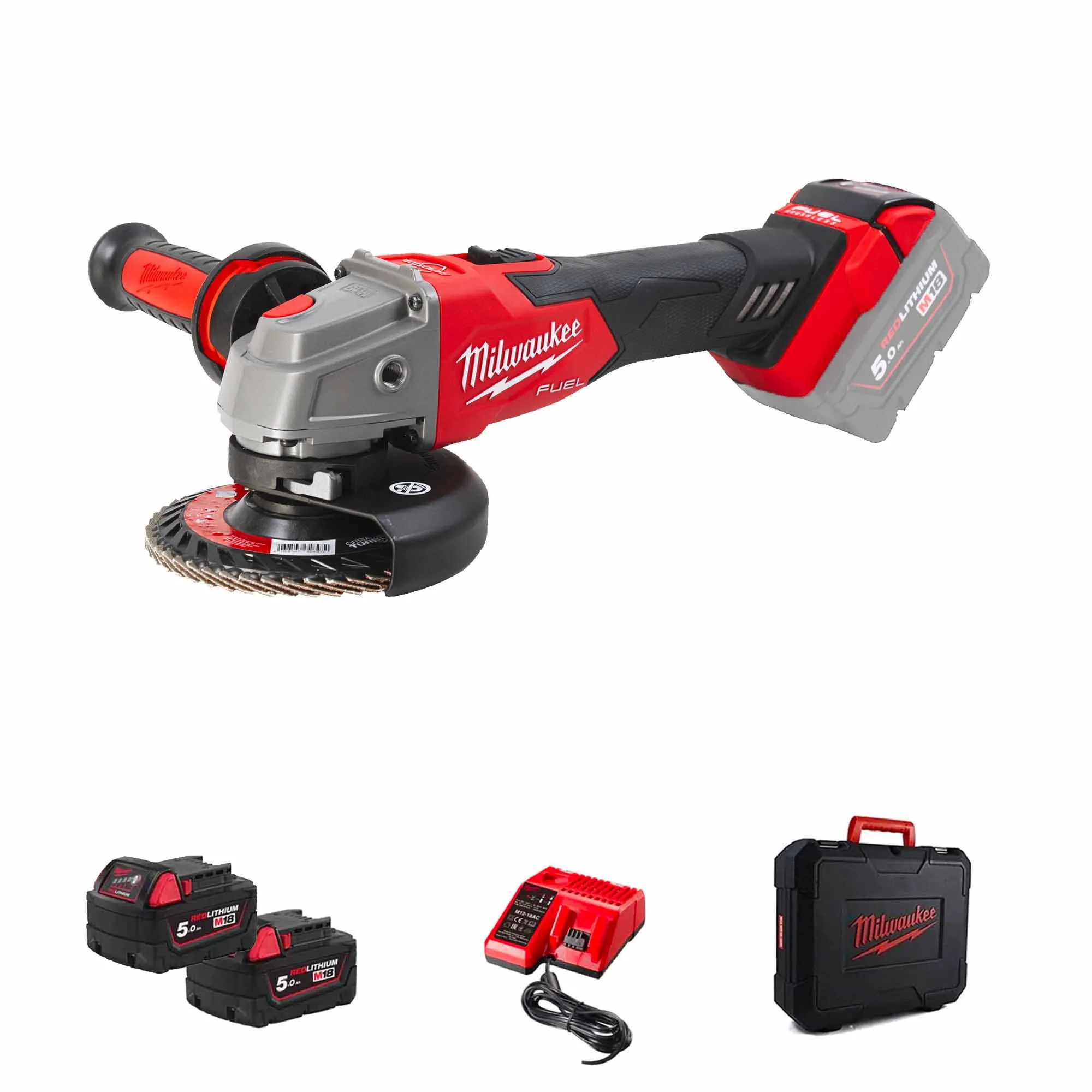 Milwaukee M18 FSAG125XB-502X Angle Grinder