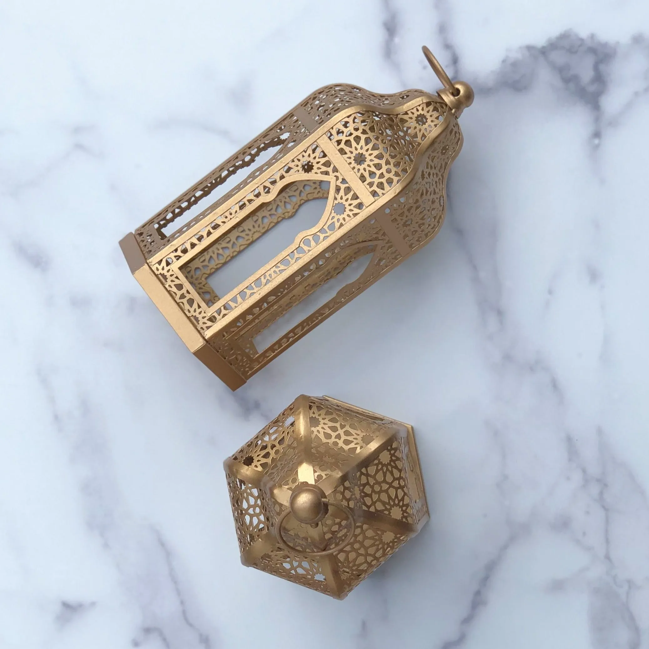 Mini Moroccan Lanterns : Set of 2