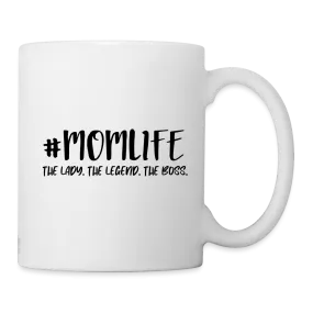 #MOMLIFE Coffee Mug (The Lady, The Legend, The Boss)