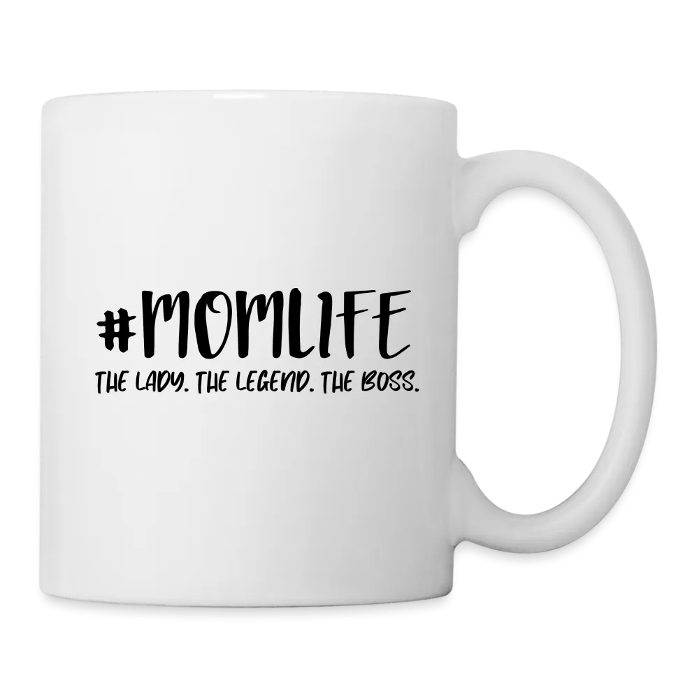 #MOMLIFE Coffee Mug (The Lady, The Legend, The Boss)