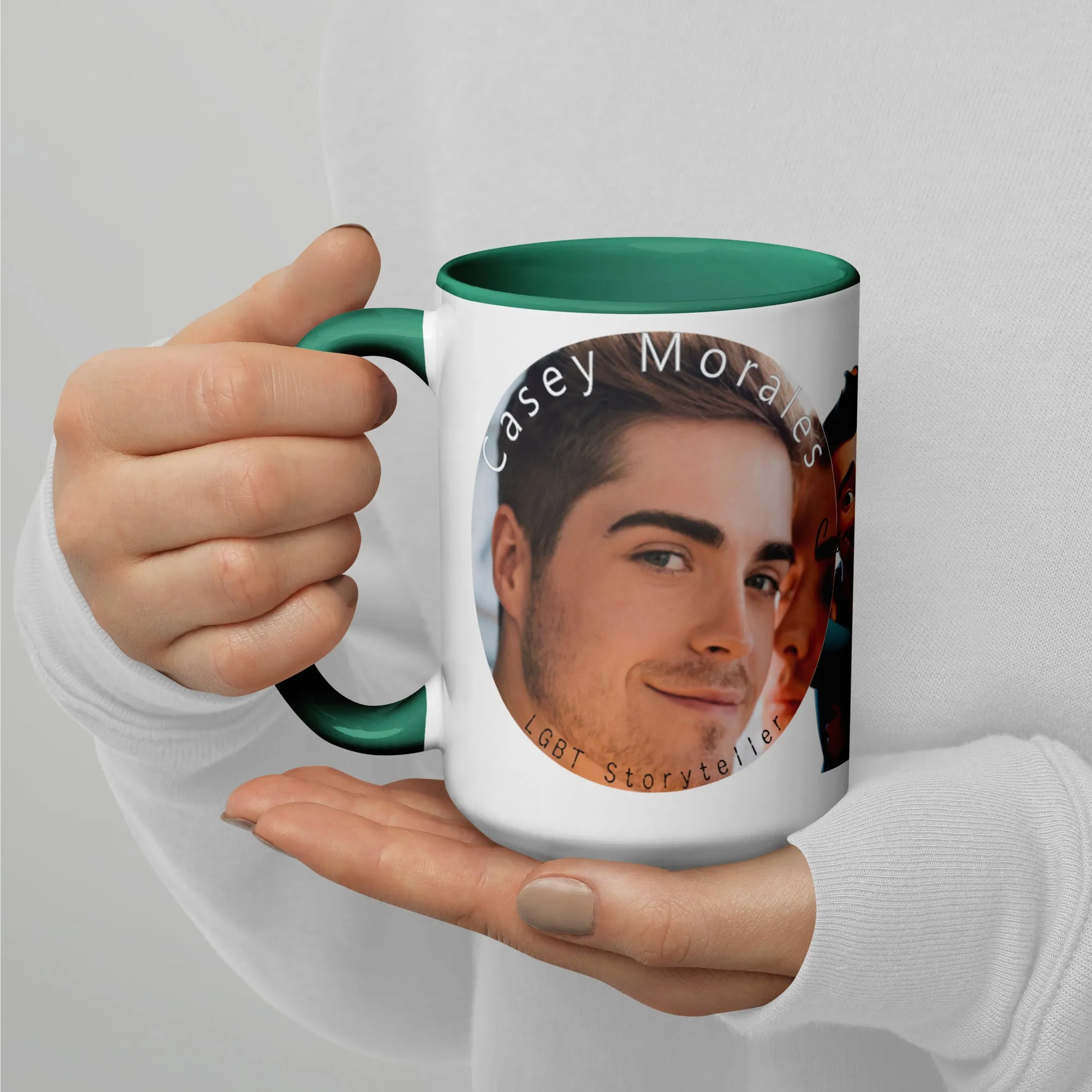 Mug with Color Inside: Casey & Heath