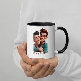 Mug with Color Inside: Casey & Heath