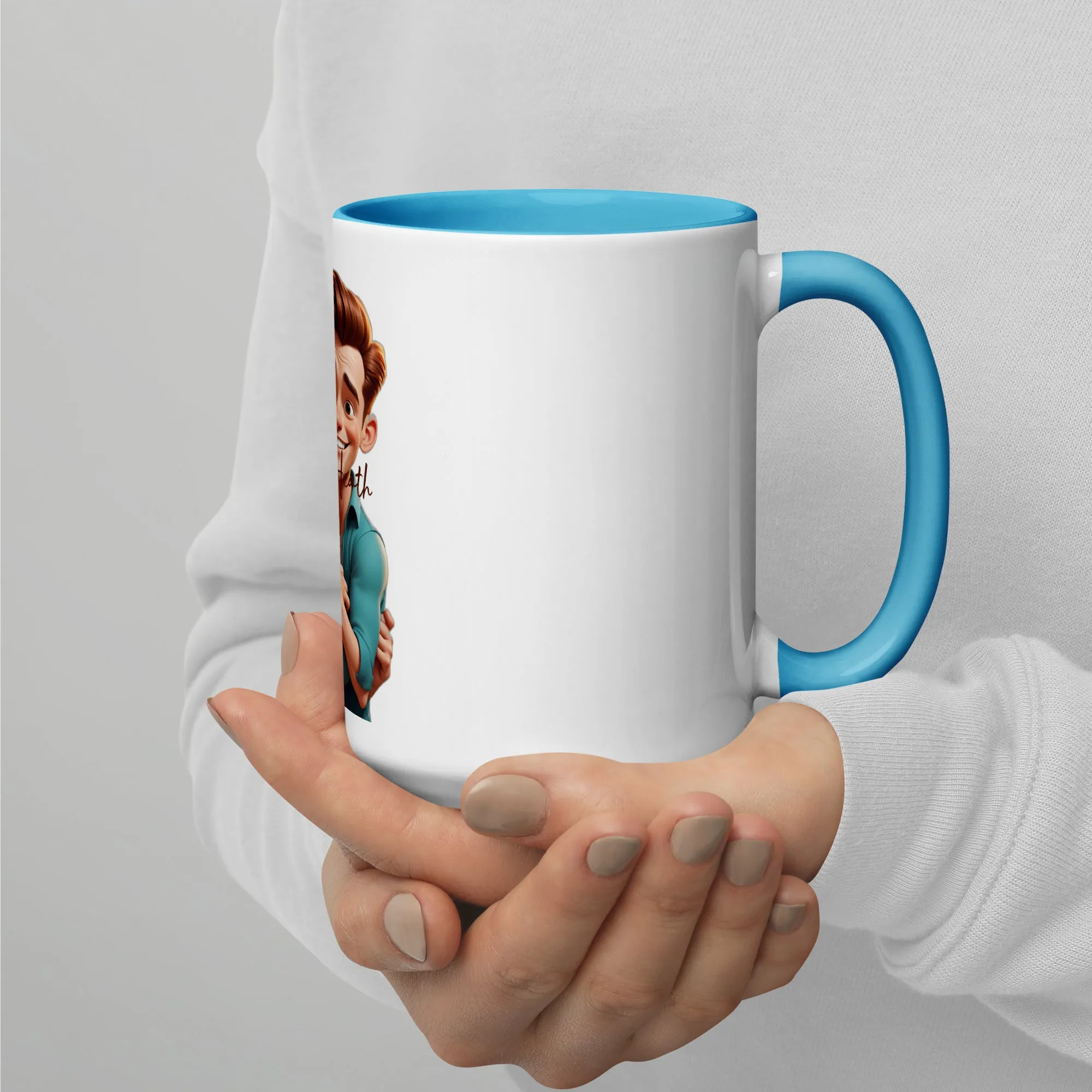 Mug with Color Inside: Casey & Heath