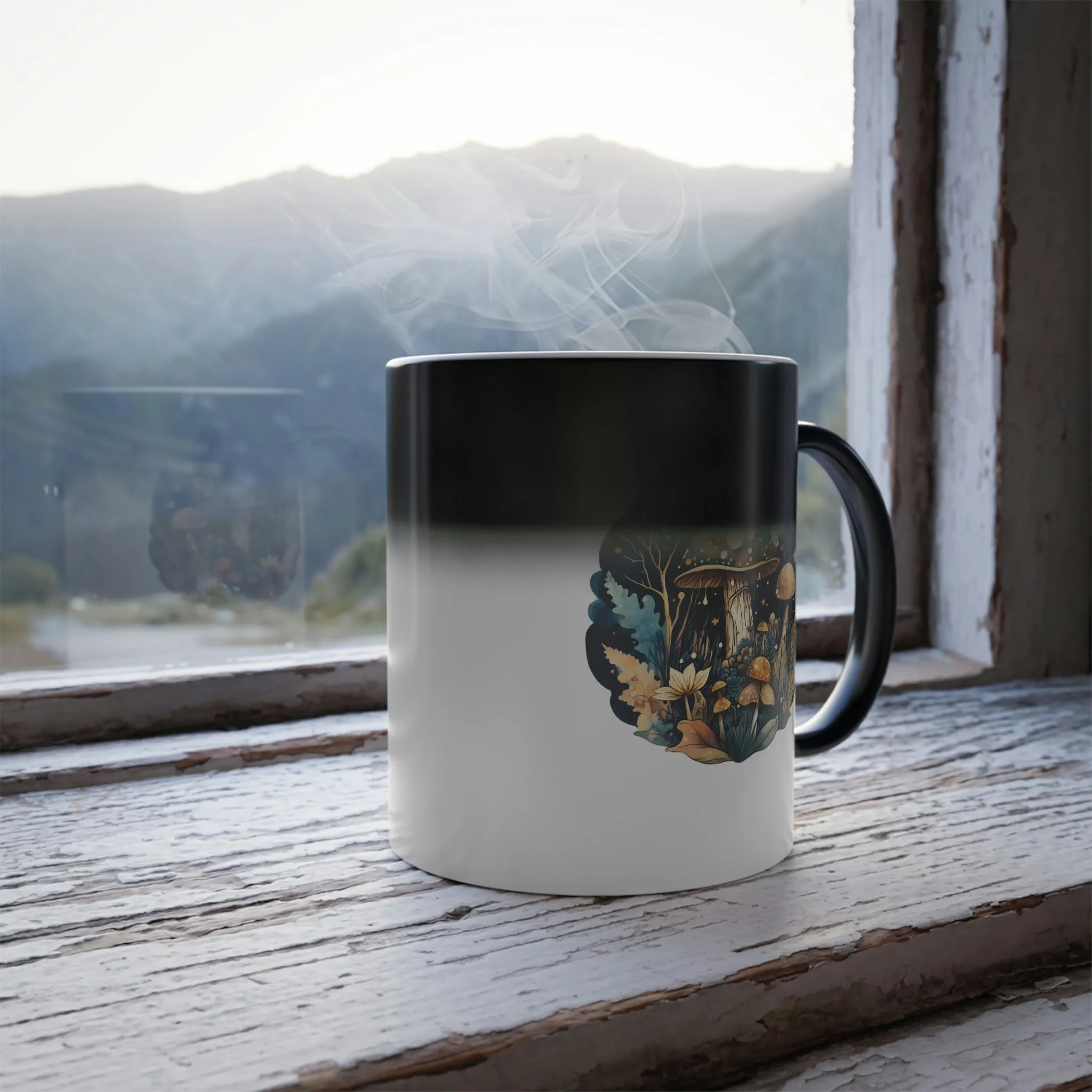 Mushroom dreams #5 11oz Color Morphing Mug