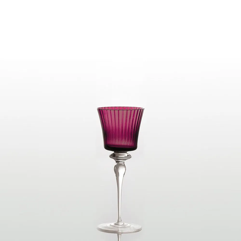 Nason Moretti Royal rhine wine chalice - Murano glass