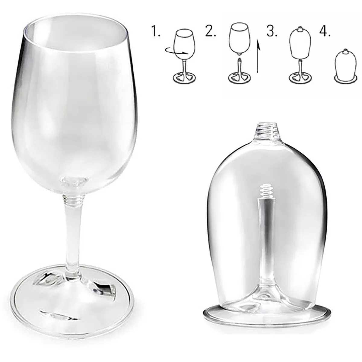 Nesting Wine Glass