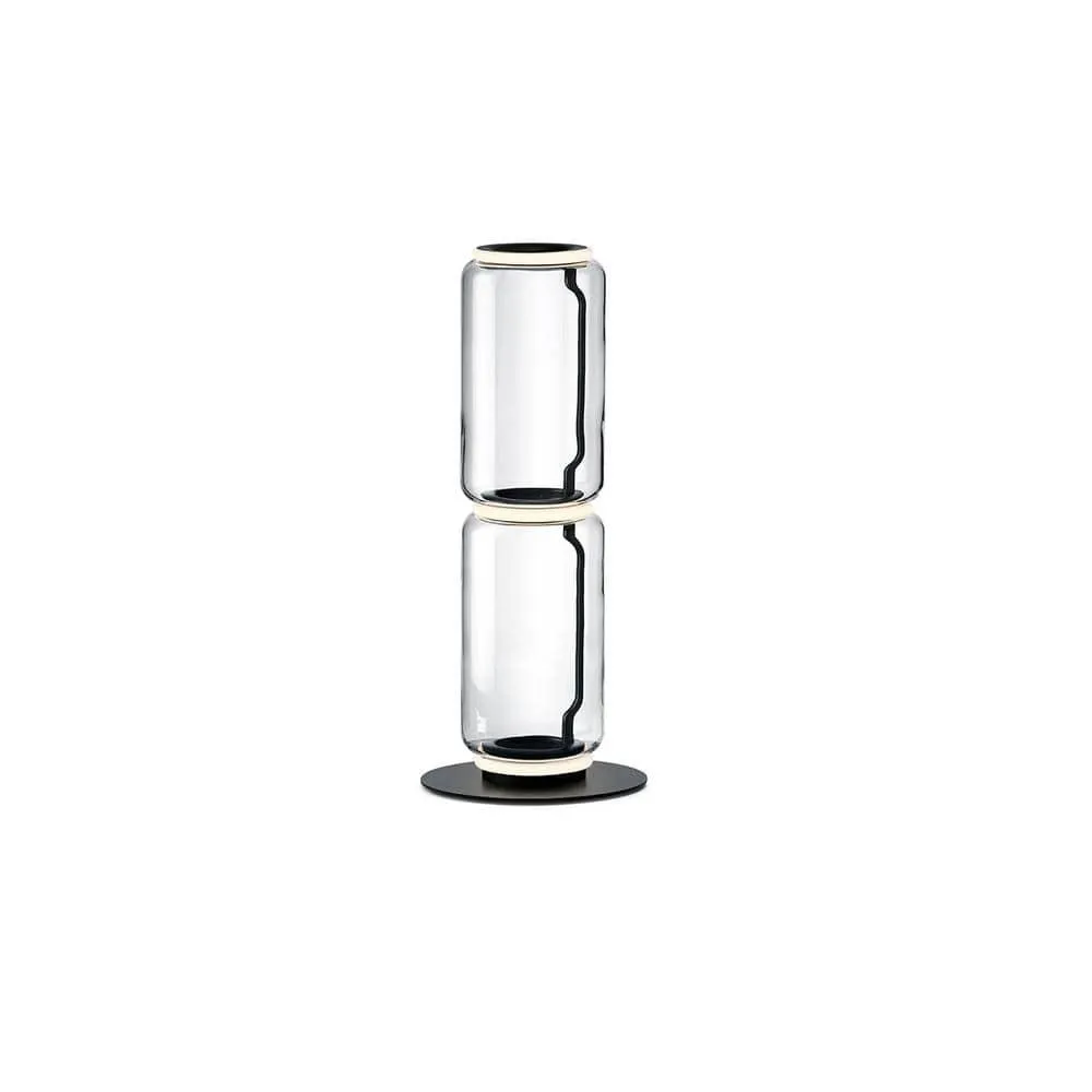 Noctambule Short Cylinders With Small Base LED Dimmable Floor Lamp