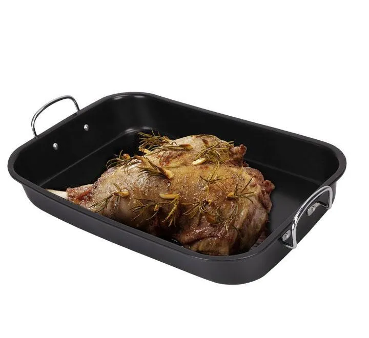 Non-Stick Meat Roasting Tin Baking Cooking Pan