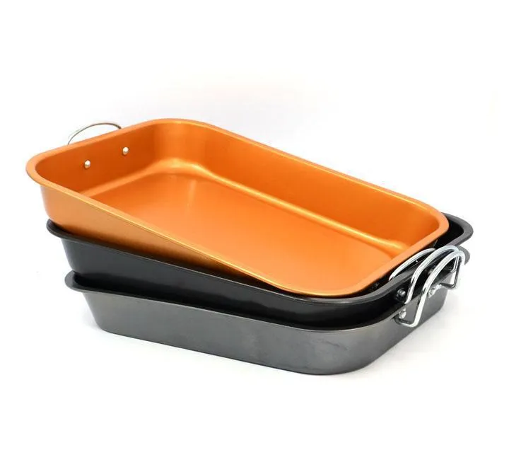 Non-Stick Meat Roasting Tin Baking Cooking Pan