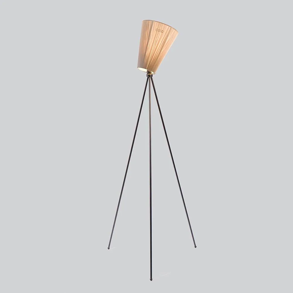 Northern Oslo Wood Floor Lamp