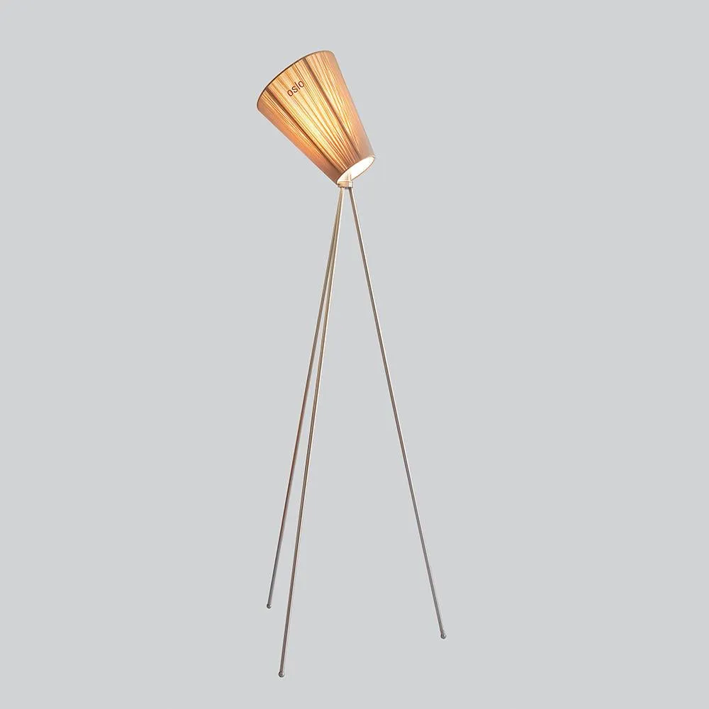 Northern Oslo Wood Floor Lamp