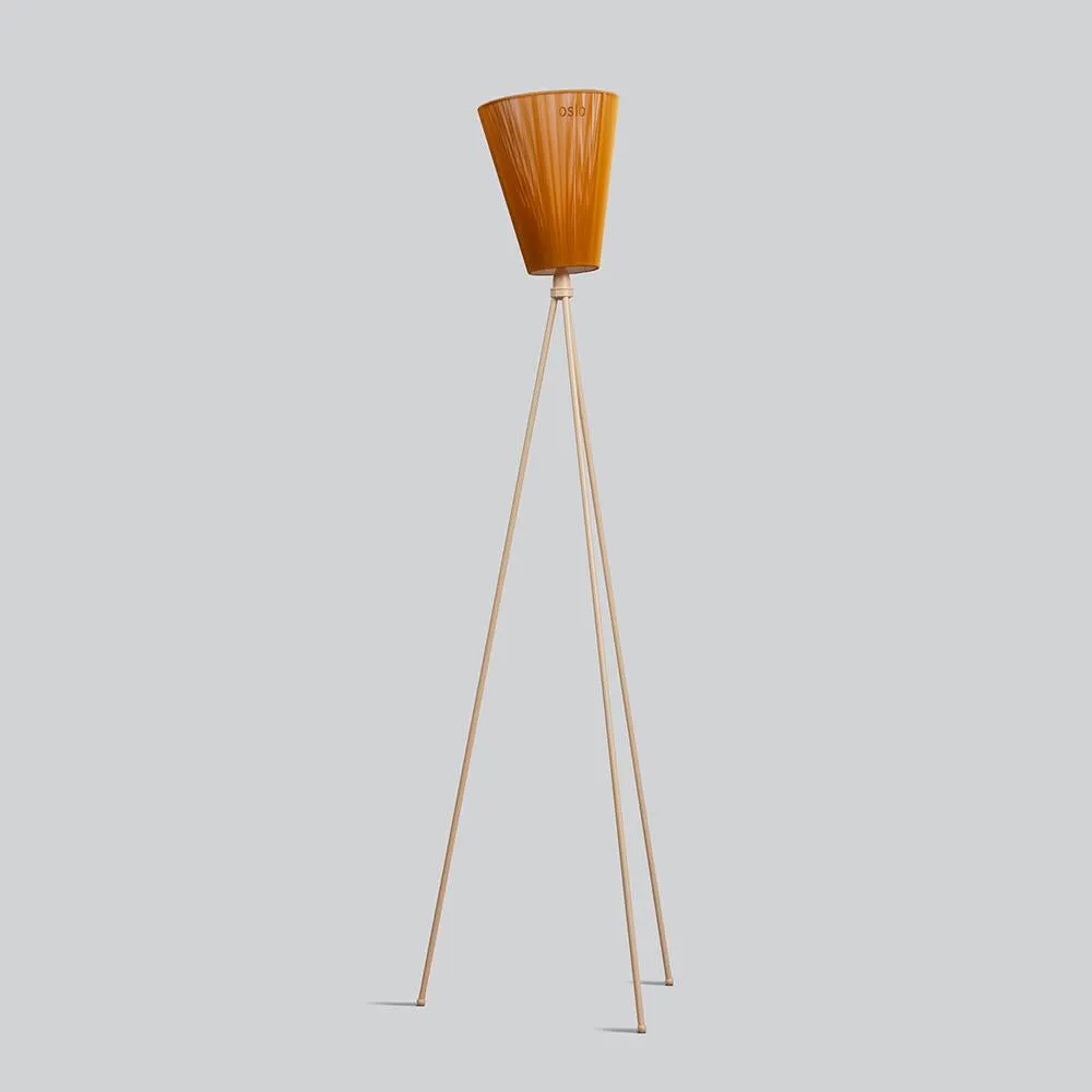 Northern Oslo Wood Floor Lamp