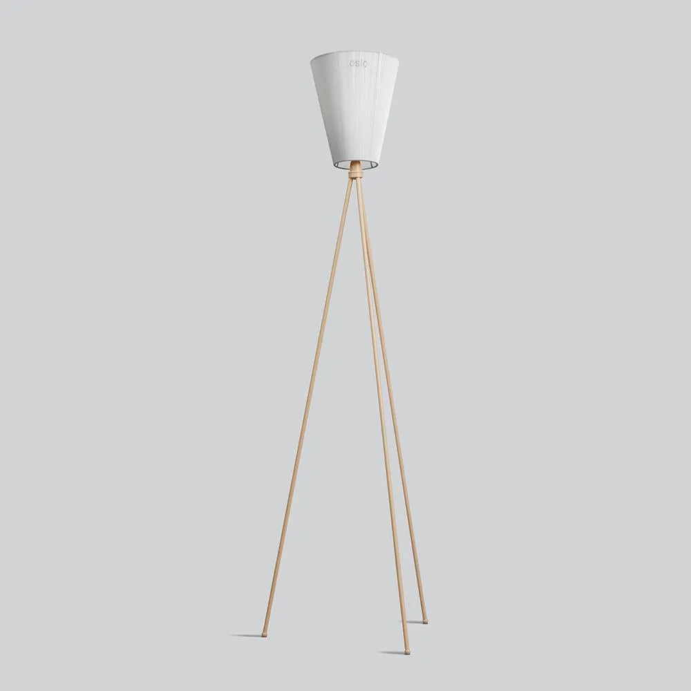 Northern Oslo Wood Floor Lamp