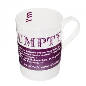 Numpty Bone China Mug