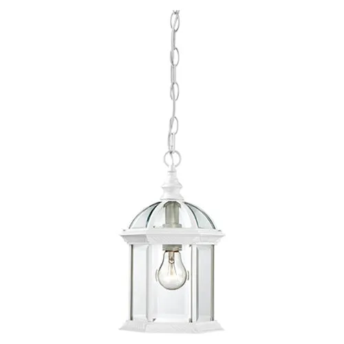 Nuvo Boxwood 1-lt 8" Outdoor Hanging Lantern