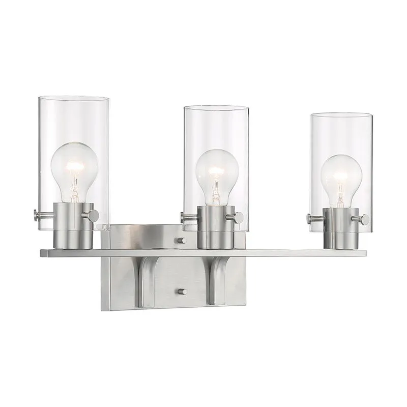 Nuvo Sommerset 3-lt 21" Vanity Light