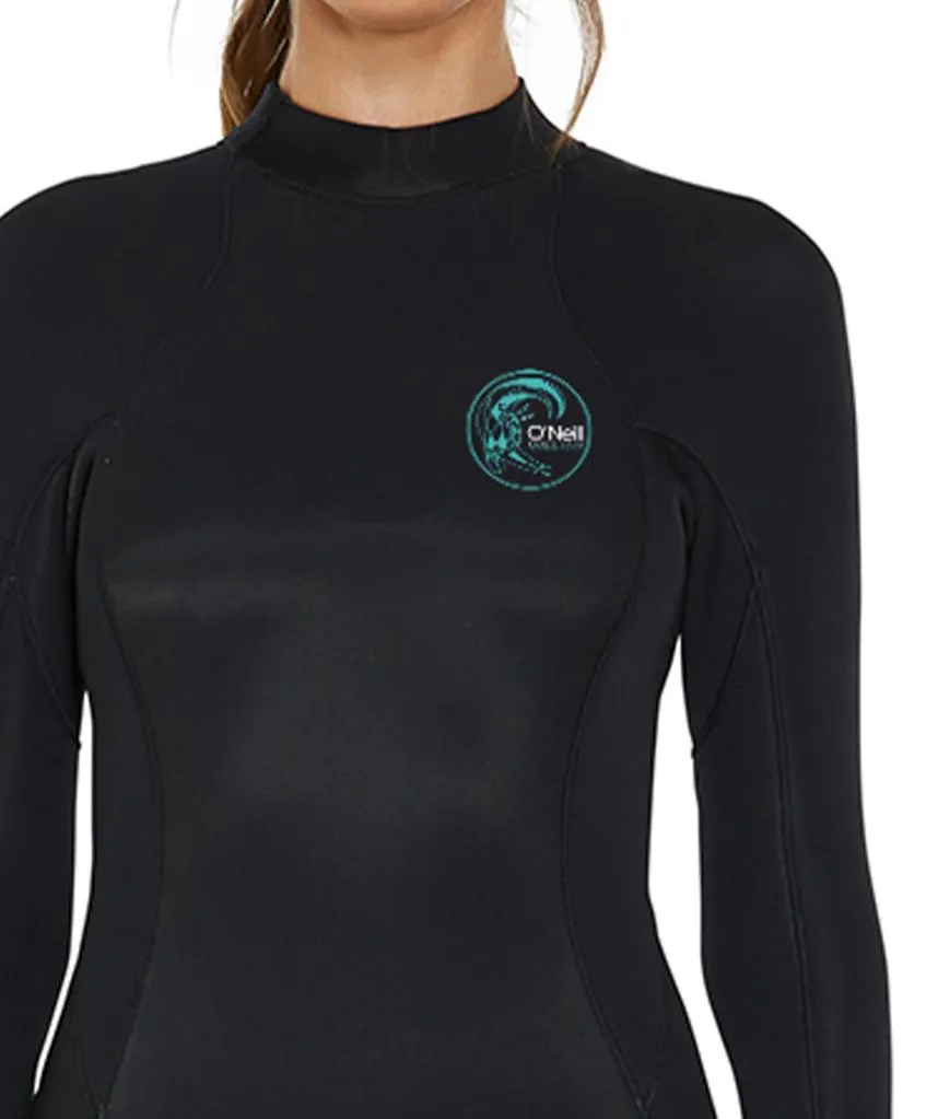 O'Neill Womens Bahia 3/2mm Steamer Back Zip Wetsuit