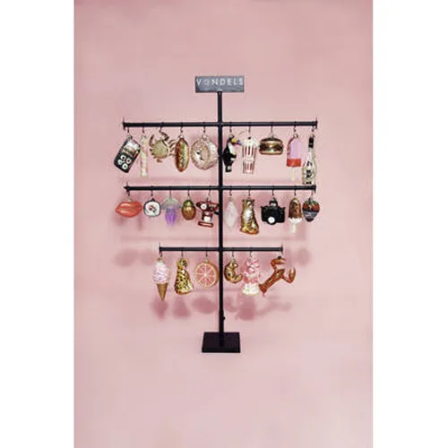 Ornament Glass Pink Ice Cream H15cm