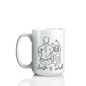 Personalized Father's 15oz MUG