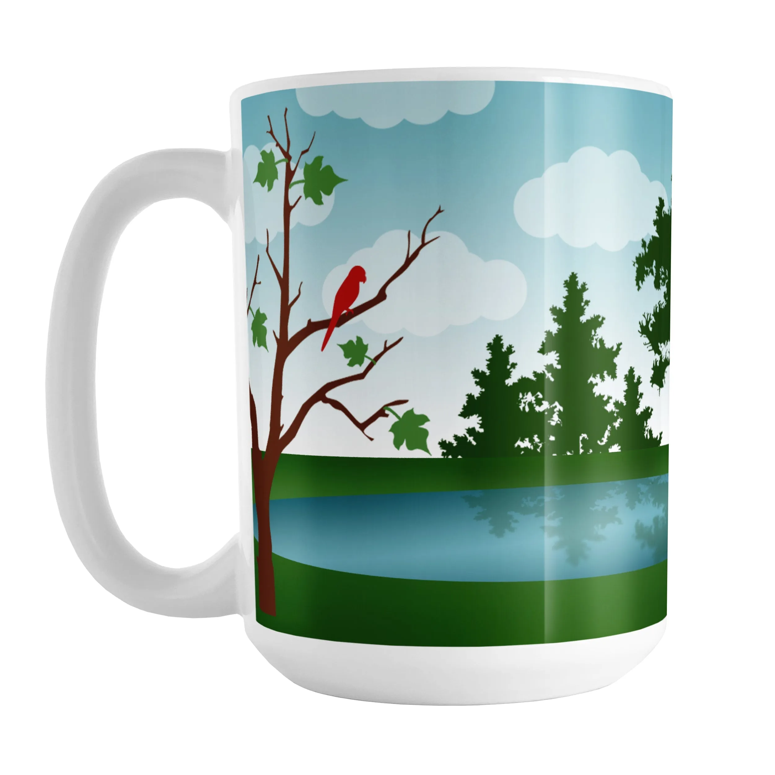 Personalized Out in the Country Cabin Mug