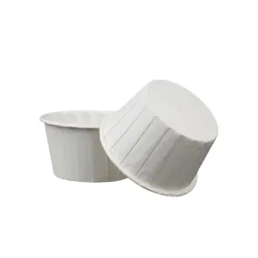 Plain White Baking Paper Cup - B50xH39