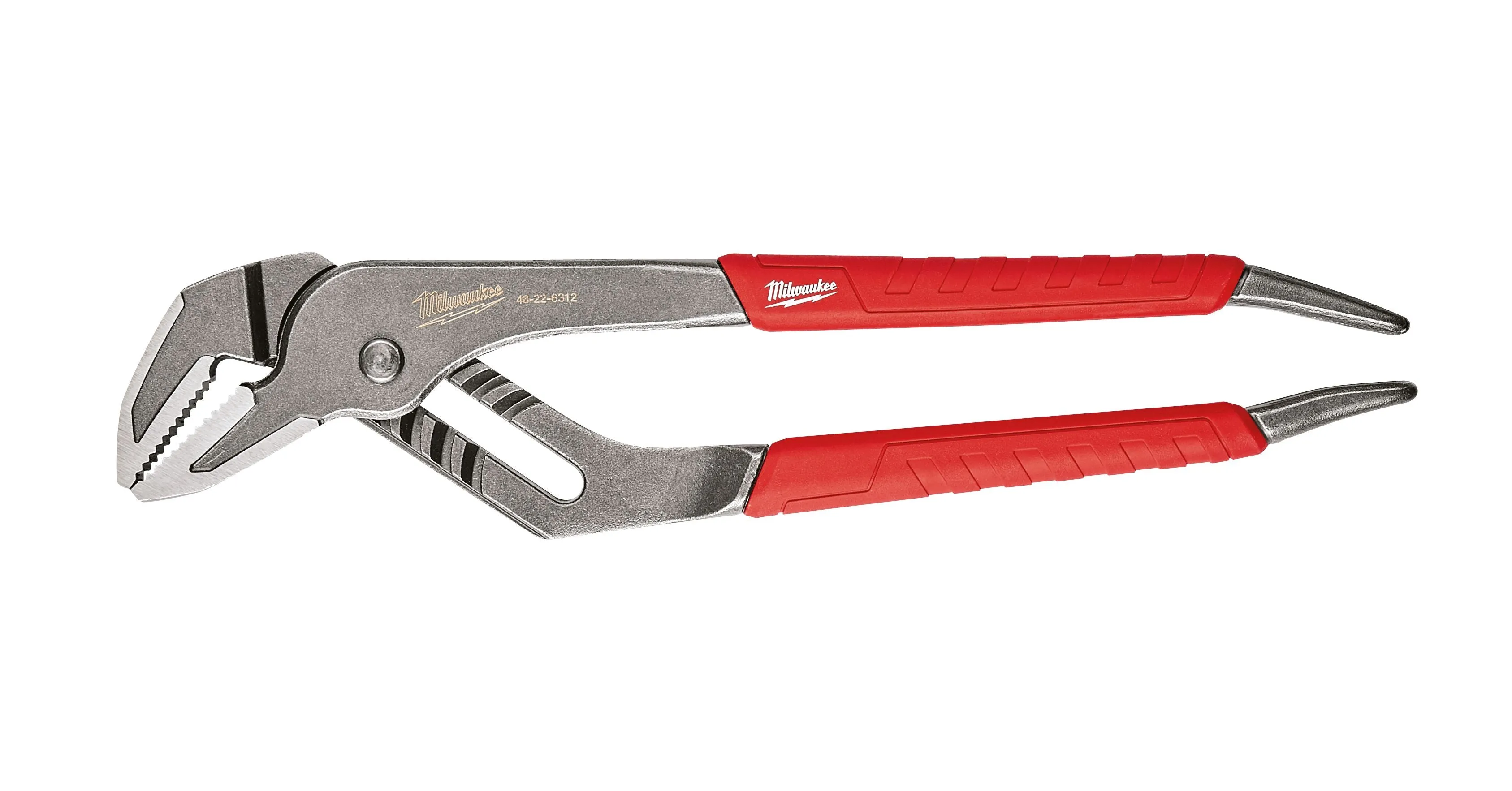 Pliers - Milwaukee 12" Comfort Grip Straight-Jaw Pliers, 48-22-6312