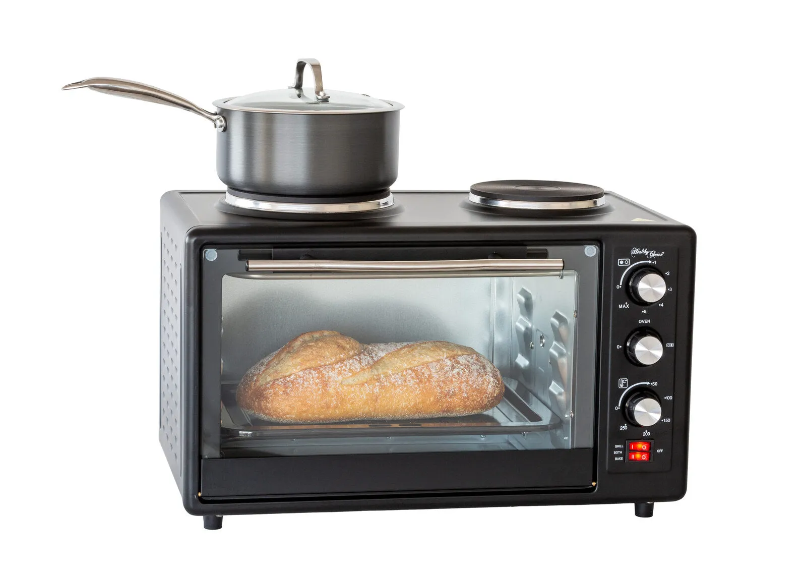 Portable Oven with Rotisserie Cooking, 34L Capacity, 1700W