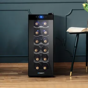 Precision Thermoelectric Wine Cooler 12 Bottles - Devanti