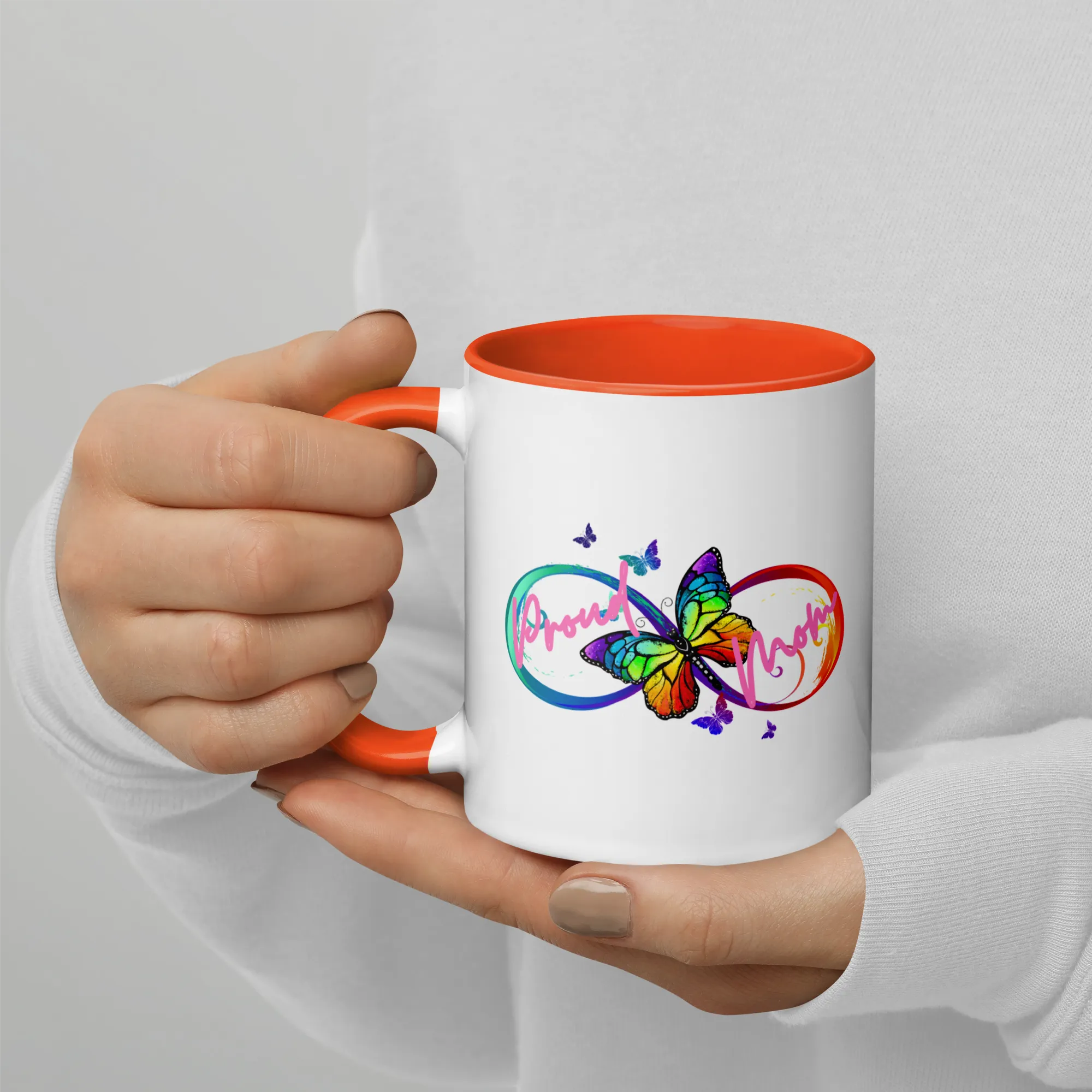 Proud Autism Mom Mug with Color Inside