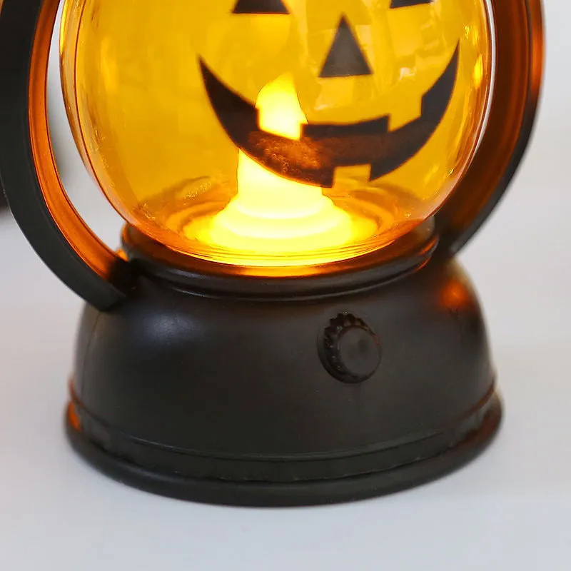 Pumpkin led candle lanterns for Halloween