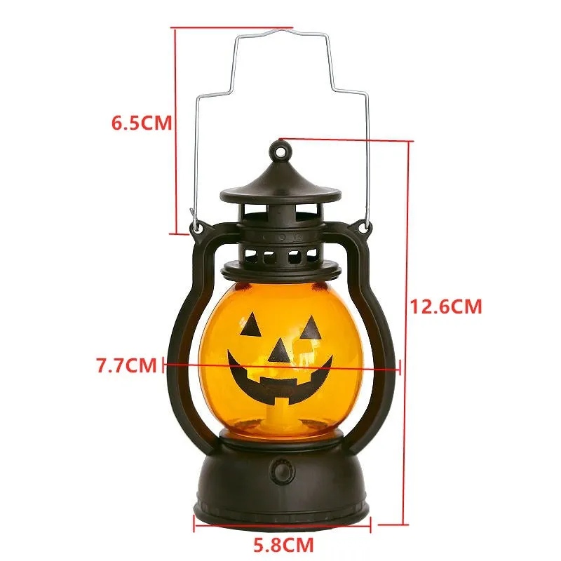 Pumpkin led candle lanterns for Halloween