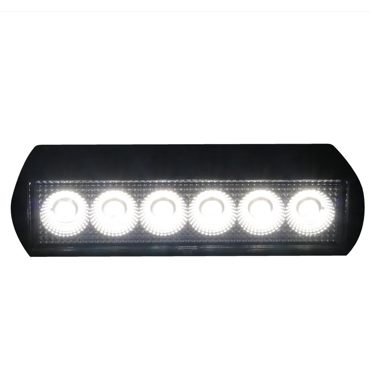 Race Sport RS Rectangle Auxiliary LED Light [IQ Series] Flood Beam Pattern