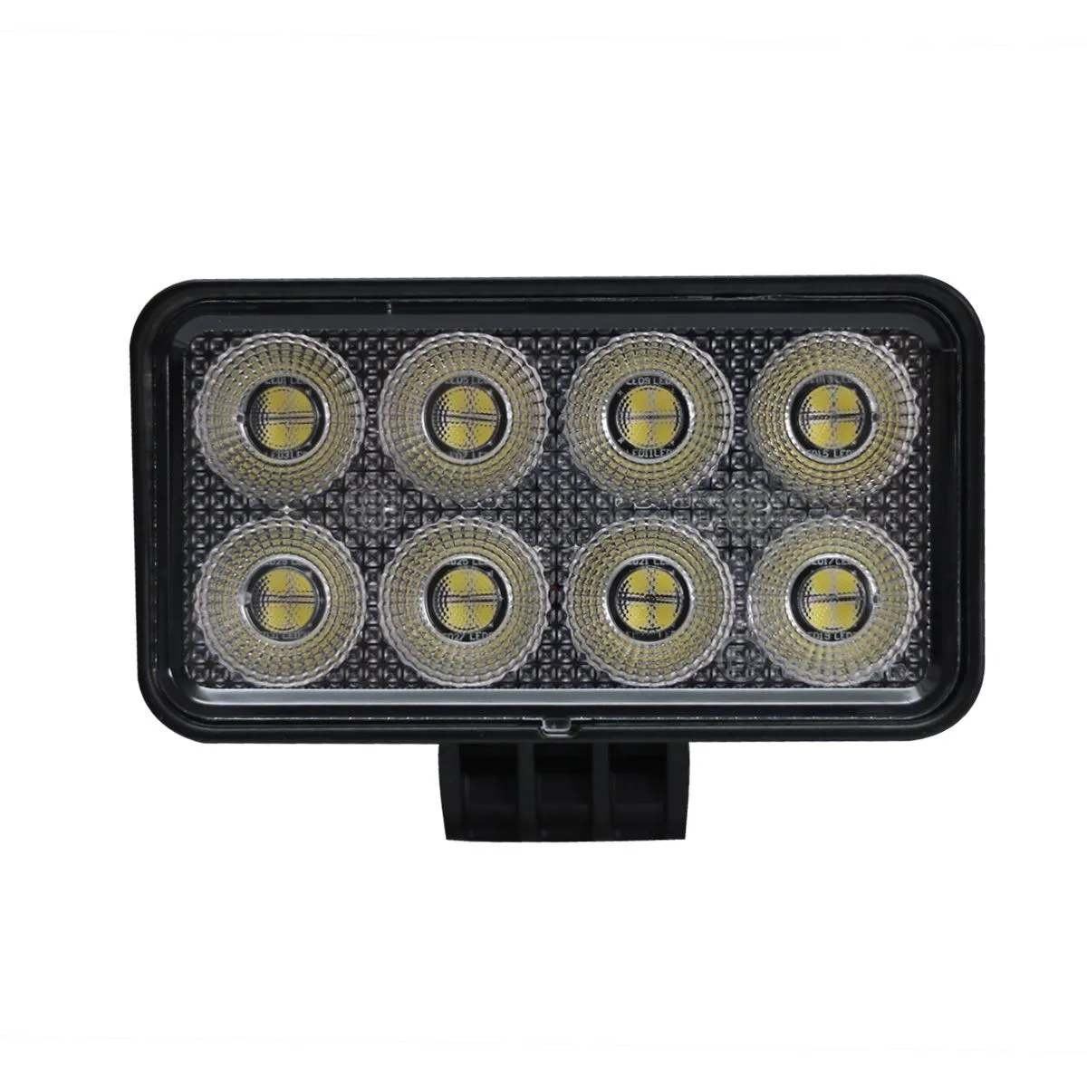 Race Sport RS Rectangle Auxiliary LED Light [IQ Series] Flood Beam Pattern