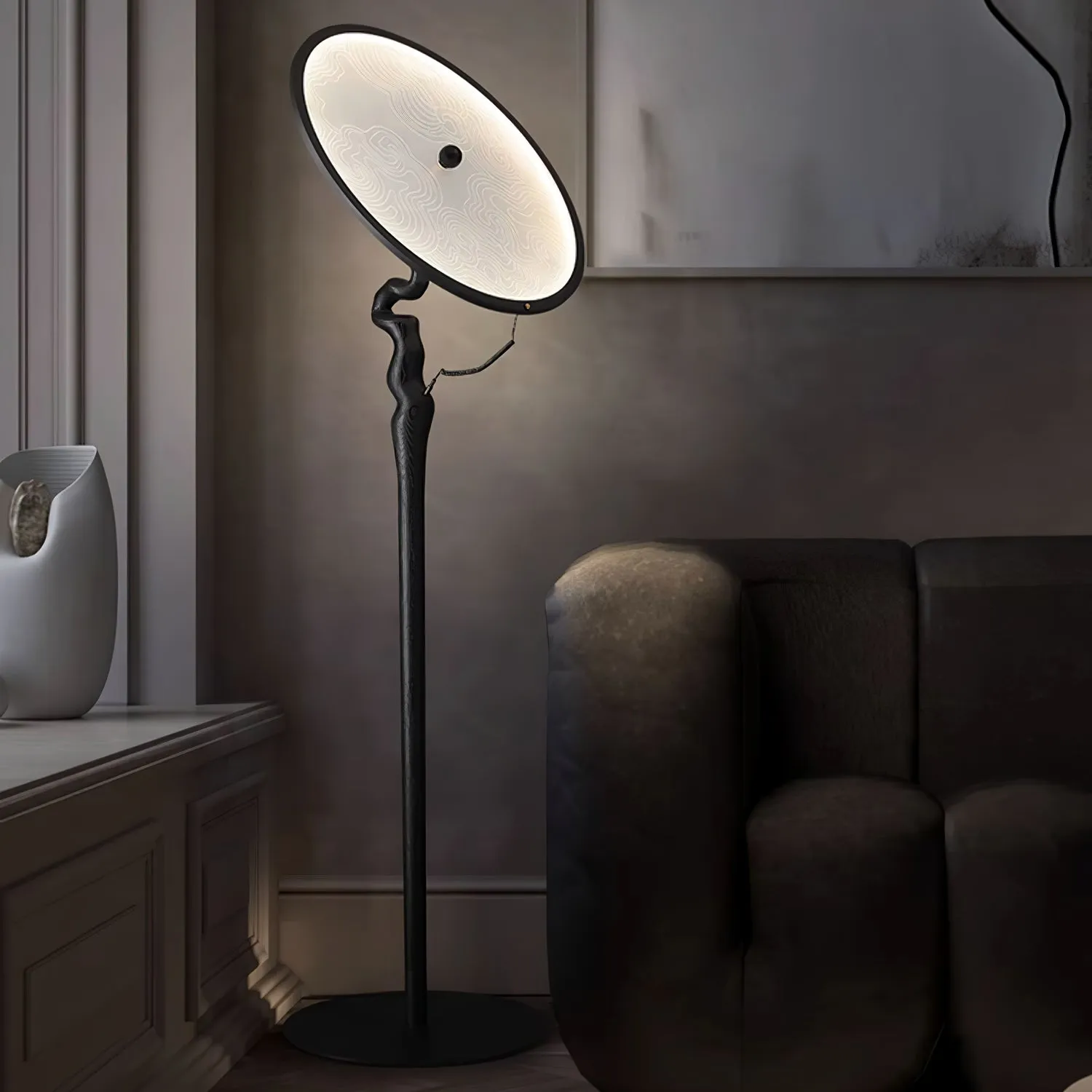 Radar Transmitter Floor Lamp