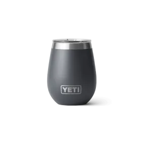 Rambler® 10 oz Wine Tumbler w/Magslider™ Lid - Charcoal