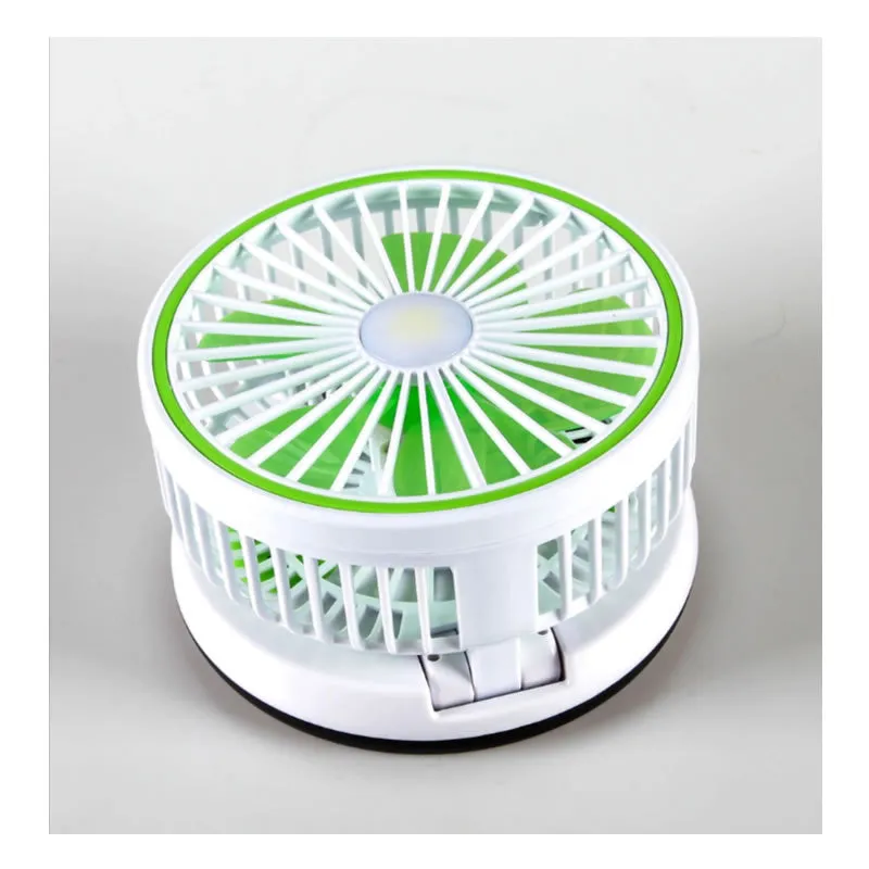 Rechargeable Folding Desk Fan With Led Light Yt-M2026