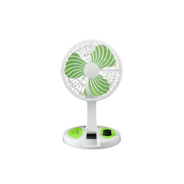 Rechargeable Folding Desk Fan With Led Light Yt-M2026