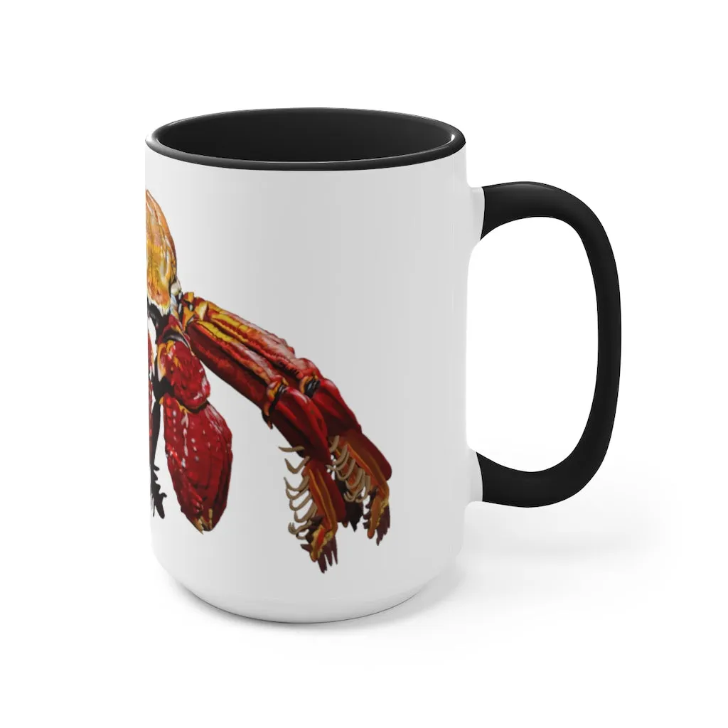 Red Crab Accent Mug