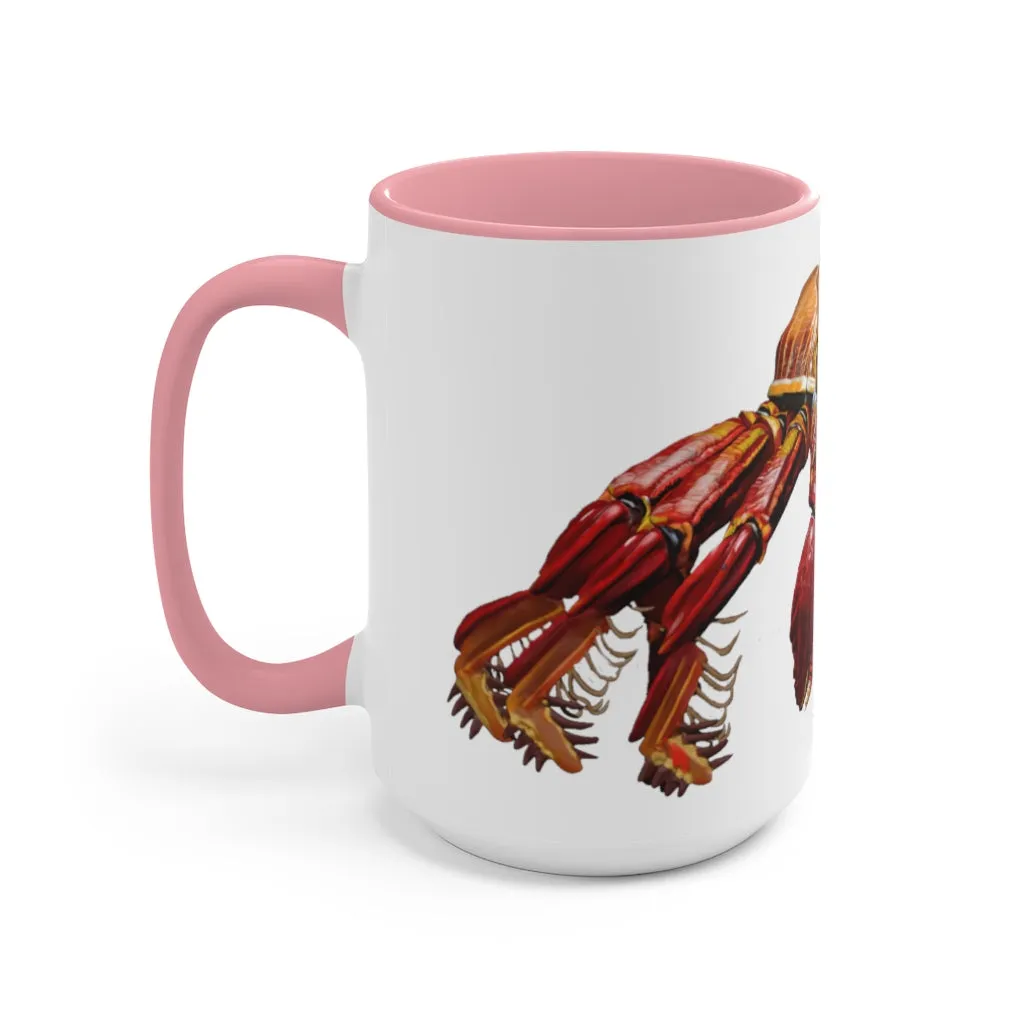 Red Crab Accent Mug