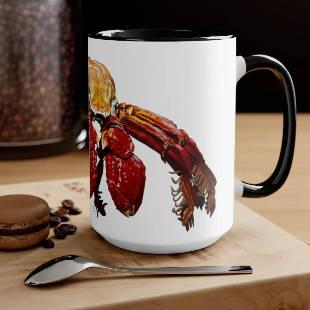 Red Crab Accent Mug