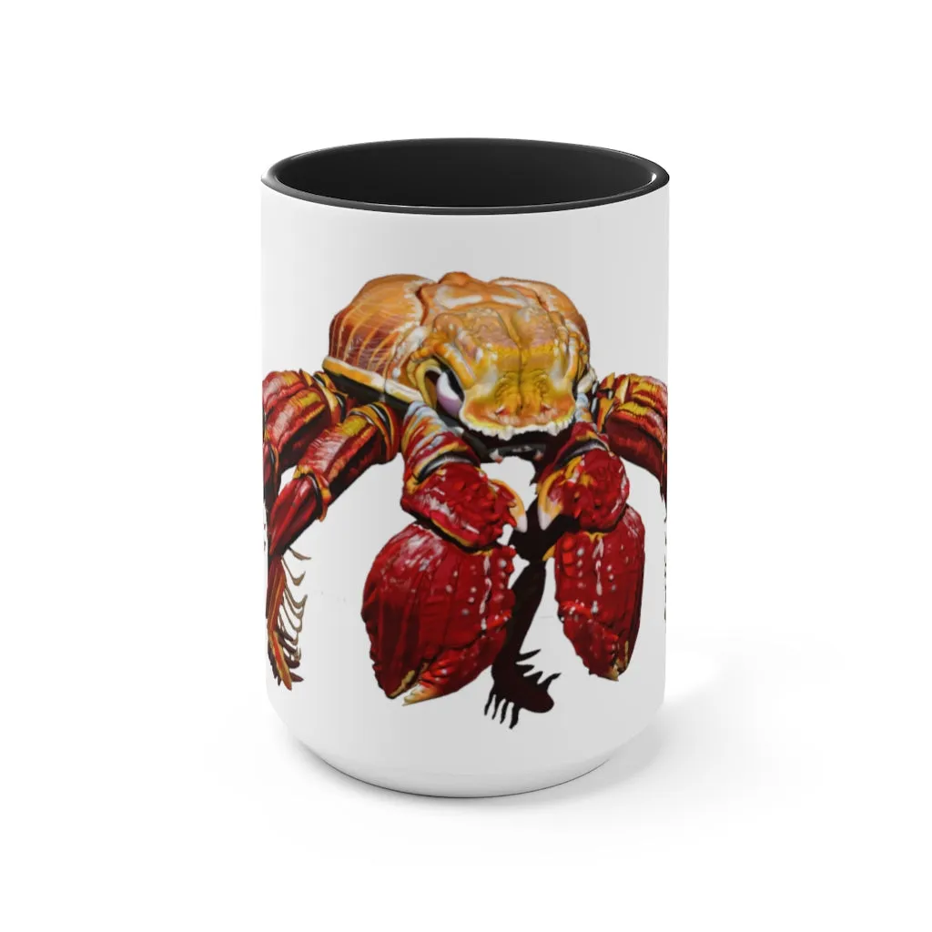 Red Crab Accent Mug