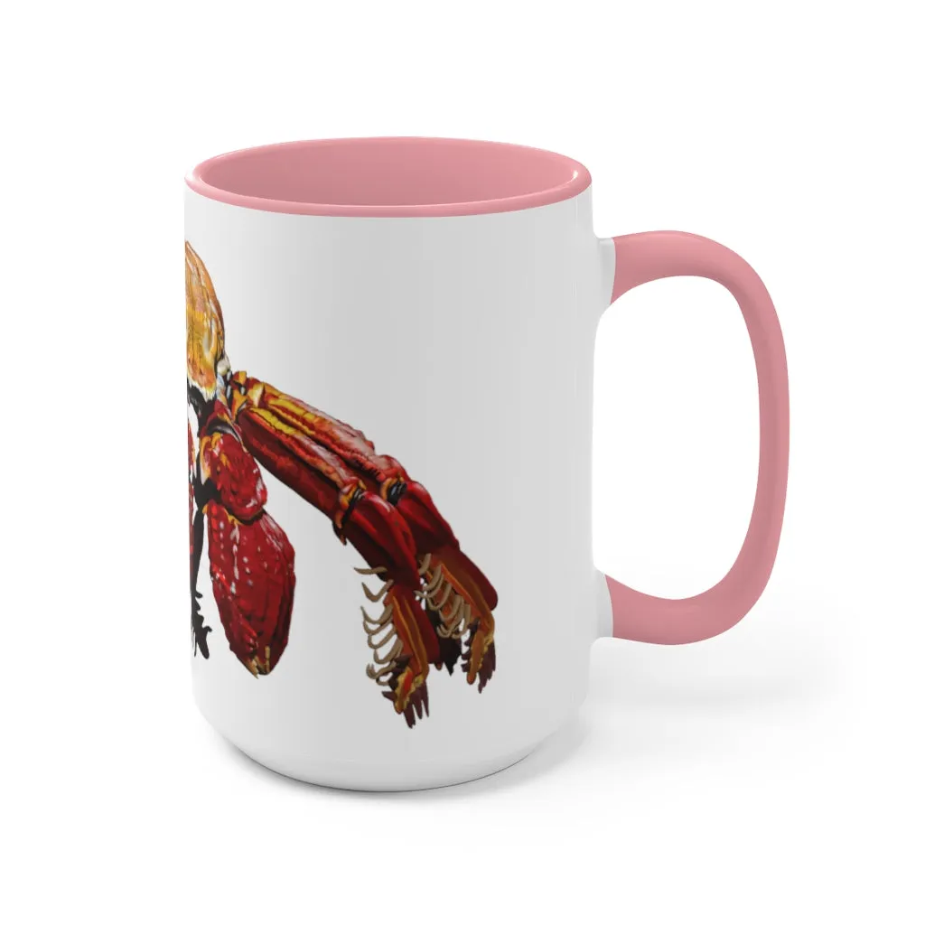 Red Crab Accent Mug