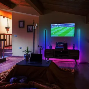 RGB LED Corner Floor Light